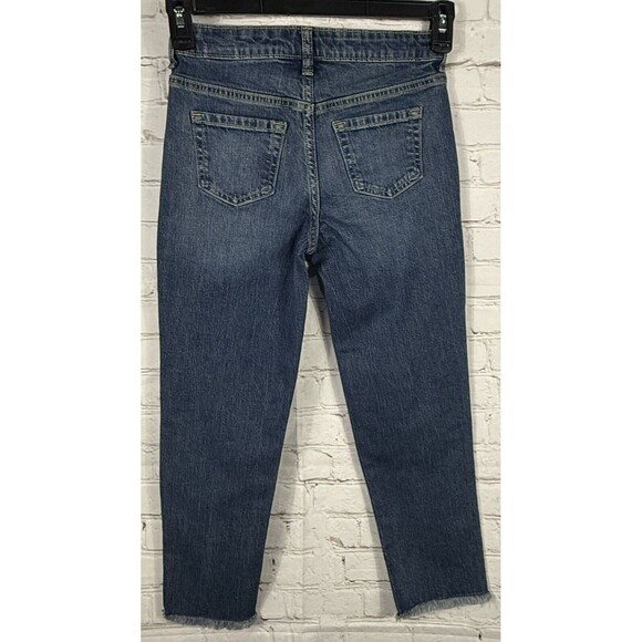 Cat & Jack Girls Stretch Ankle Straight High Rise Adjustable Waist Jeans Size 12 - Picture 8 of 15